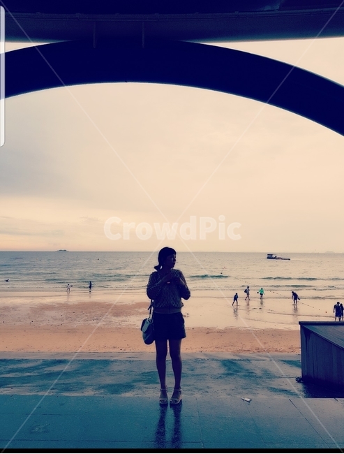 사람,바다,여행,휴식,분위기있는,사람,인물,인간,human,person,여성,여자,woman,female,lady,여행,휴가,traveling,vacation,trip