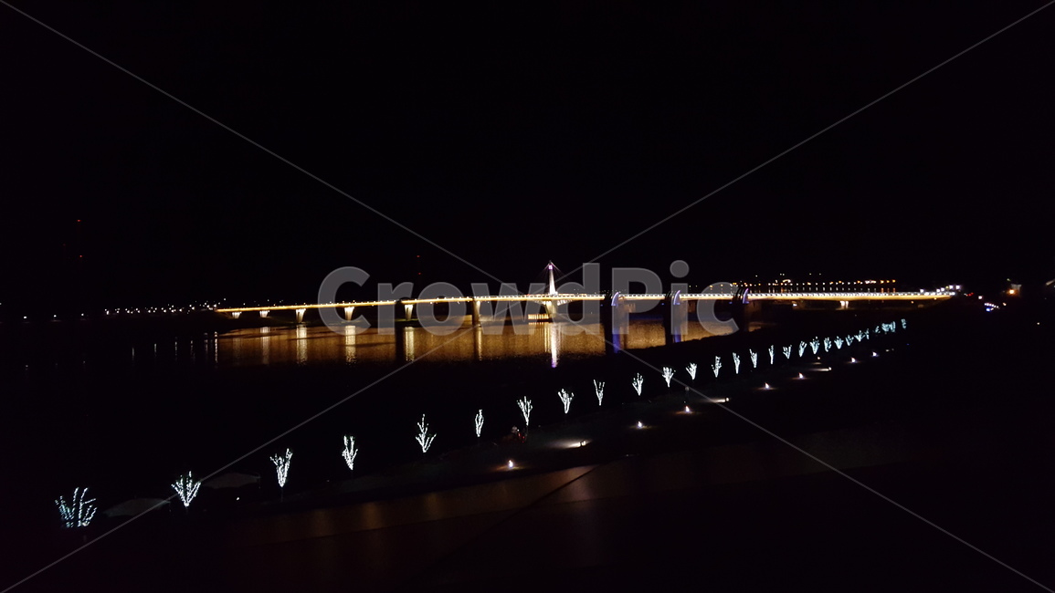 강정보,대구,육교,야경,daegu,nightview,워터프론트,물,water