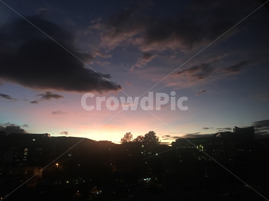 저녁하늘,노을,석양,sunset,skyview,저녁풍경,감성,구름