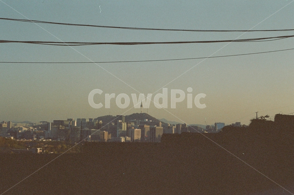 야경,노을,흐림,도시,시티뷰,저녁,도시,풍경,city,landscape,한국도시풍경,한국도시경관,korea cityscape,cable,케이블