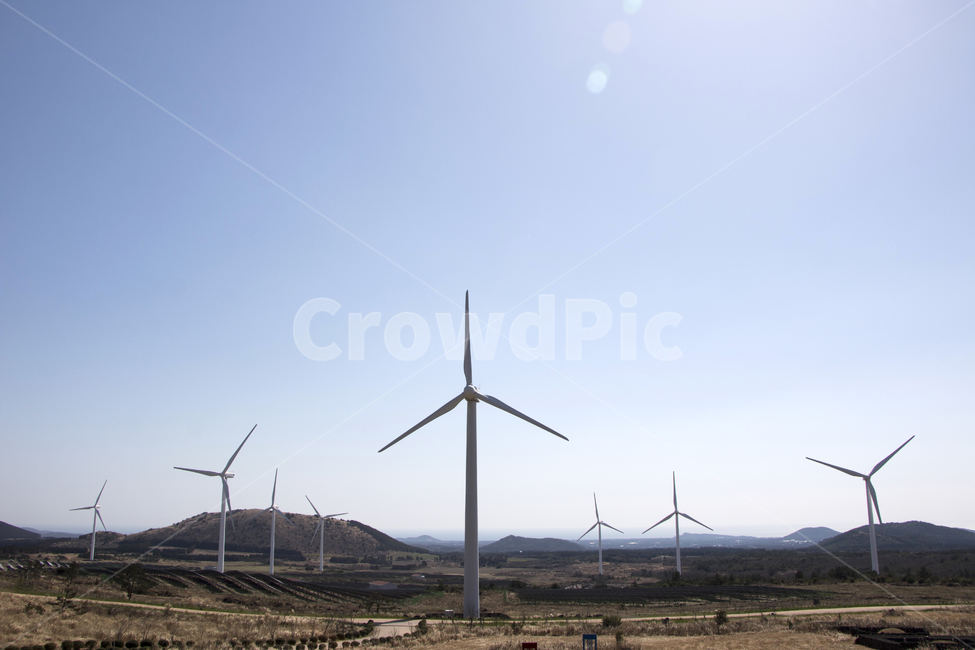 풍차,발전기,하늘도로,바람개비,풍경,경치,engine,엔진,motor,모터,machine,기계,에너지산업,energy industry