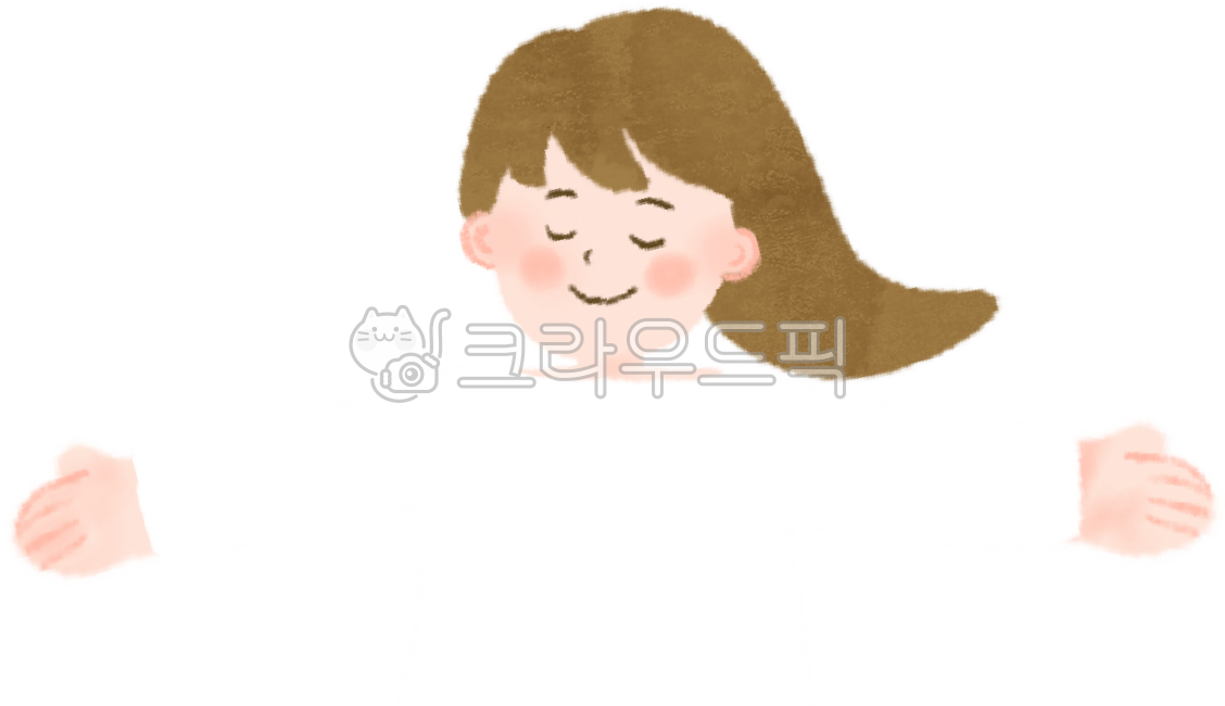 여자,여성,소녀,원피스,하얀옷,하얀원피스,긴머리,여성일러스트,여자일러스트,하얀색원피스,흰원피스,미소,웃음,행복,편안,힐링,휴식,눈,눈감은,낮잠,잠,팔,양팔,팔벌린