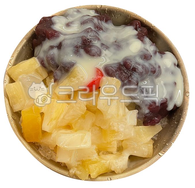 팥, 빙수, 팥빙수, 과일빙수, 얼음, 사진,이미지,일러스트,캘리그라피 - Nekaeka1461작가