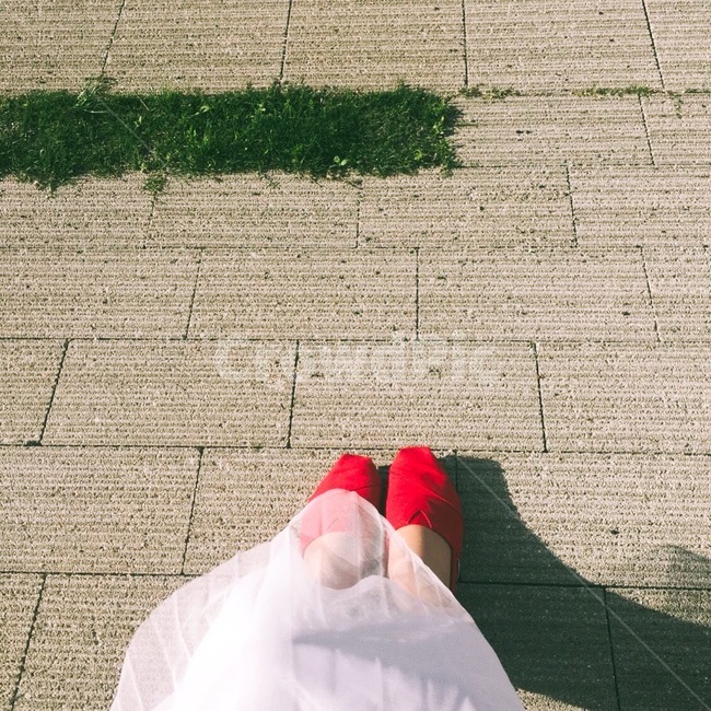 red,빨강,신발,단화,shoes,skirt,스커트,옷,clothes,cloth,옷감