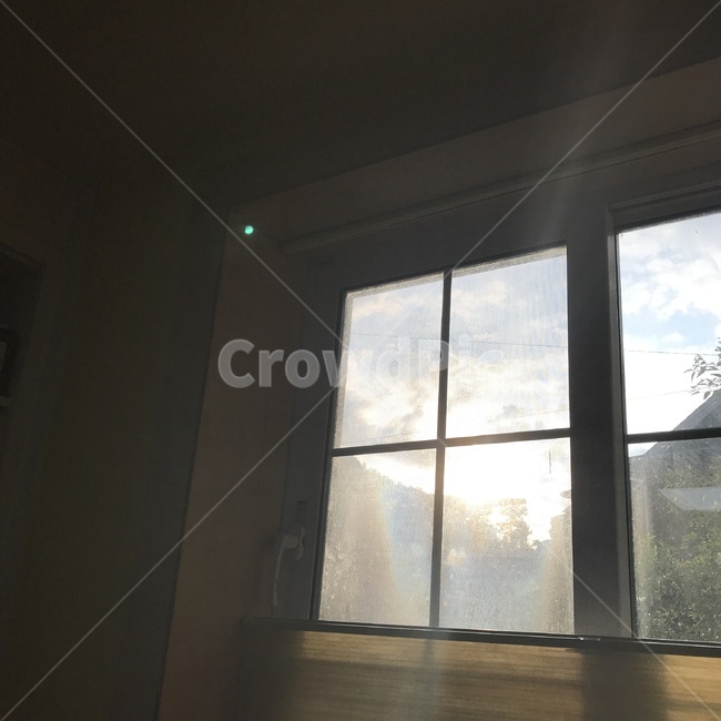 햇빛,창문,구름,window,weather