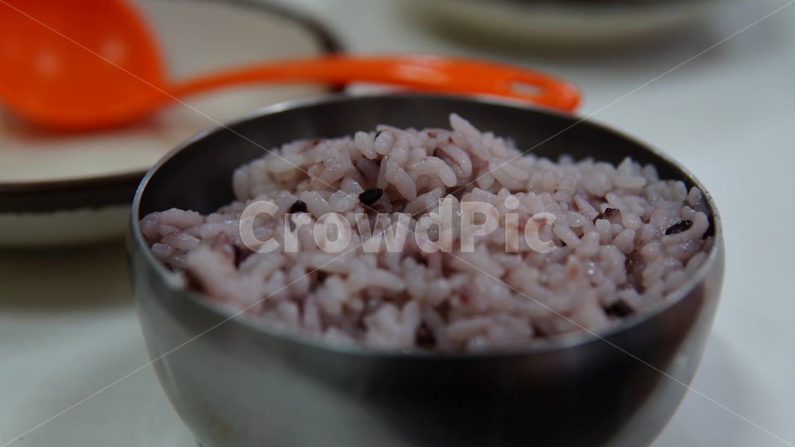 공기밥,공깃밥,밥,흑미,흑미밥,음식,식재료,요리,food,cook,meal,dishes,food reserves,한식,한국음식,한국요리,korean food,korean dishes,korean meal,korean cook