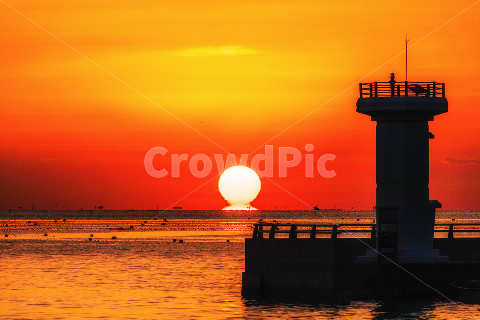 일출,여명,등대,해,아침,오메가,오여사,자연,풍경,nature,landscape,등대,lighthouse,실루엣,그림자,silhouette,shadow,building,건물,architecture,건축물,tower,탑