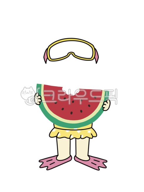 kindergarten,swimsuit composite,Summer environment composition,flippers,face composition,summer,child eating watermelon,swimming,watermelonillust,Watermelon synthesis,children,school,summerillust,swimsuit face composition,swimsuit,watermelon,childrenillus