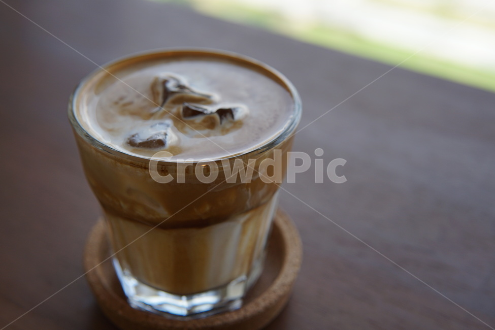 카페,cafe,아인슈페너,라떼,아이스커피