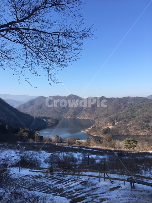 강원도,춘천,춘천호,해피초원목장,겨울,겨울,계절,winter,season,자연,풍경,nature,landscape,outdoors,옥외,mountain,산