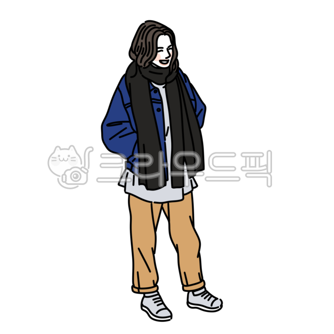 사람,사람일러스트,드로잉,사람드로잉,자연스러운포즈,소스,디자인소스,패션일러스트,겨울패션,person