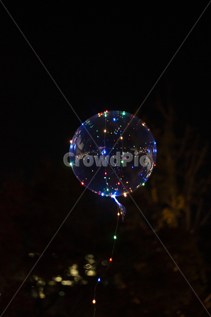 야경,풍선,반짝이,balloon,light