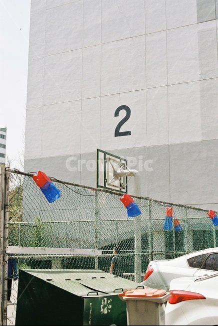 농구대,청사초롱,아파트,필름카메라,감성,필카,아파트단지