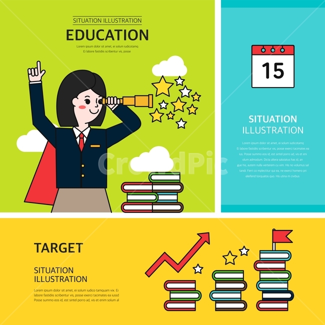 학생,망원경,책,그래프,달력,구름,교육,교육,학교,공부,education,learning,study,school,그래픽,일러스트레이션,graphic,illustration