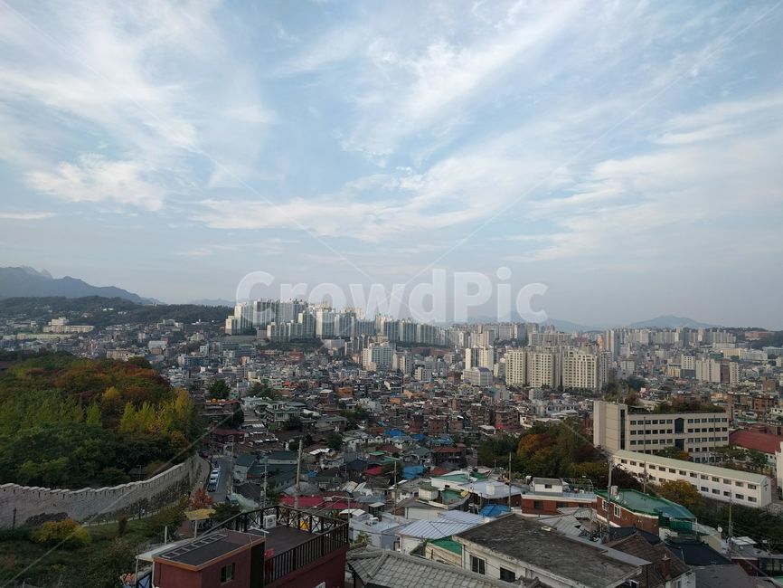 낙산공원,혜화동,산책길,날씨,도시풍경