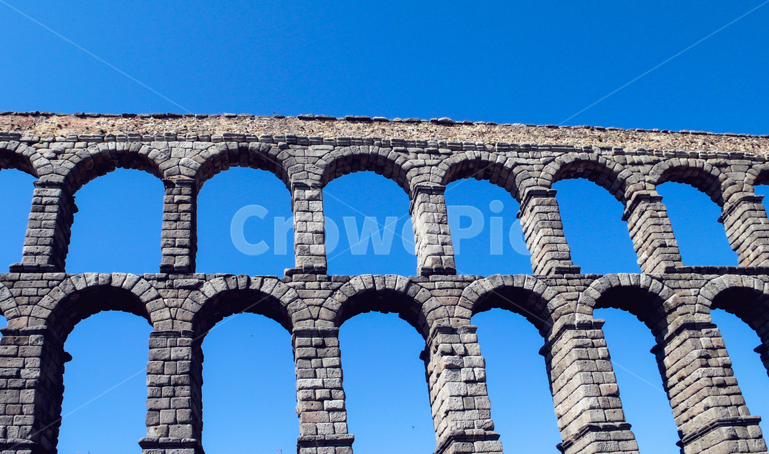 aqueduct,bluesky,수도교,파란하늘,벽돌,수도