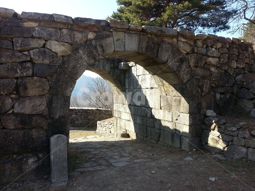 walkway,통로,보도,위봉산성,산성
