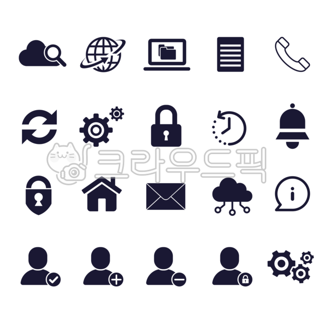 Icons,magnifying glass,business,upload,download,graphics,ppt,sharing,settings,security,presentation,infographic,pictogram,industry,calendar,alarm,data