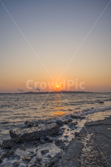 일몰,저녁,노을,바다,대부도,풍경,자연,풍경,nature,landscape,해변,바다,beach,sea,outdoors,옥외