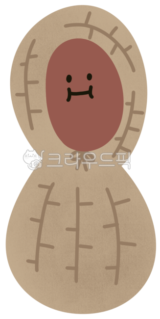땅콩,땅콩캐릭터,귀여운땅콩,후두티입은땅콩,땅콩얼굴,피넛