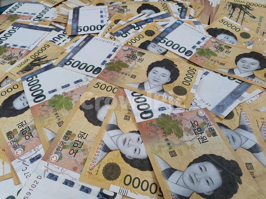 오만원권,돈,오만원,현금,돈더미,금융,돈,finance,banking,money