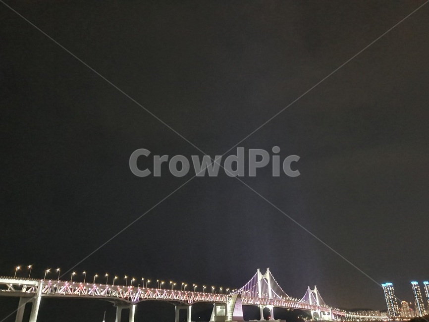 부산,광안리,광안대교,야경,밤바다