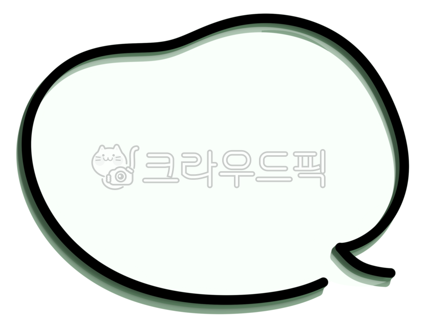 말풍선, 말주머니, 대화, 툰, 웹툰, 사진,이미지,일러스트,캘리그라피 - sahana작가
