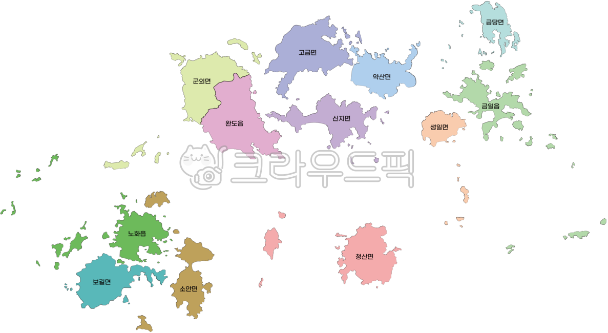 지도,행정지도,행정구역,완도군,전라남도,군외,완도,관광지도,완도지도,map