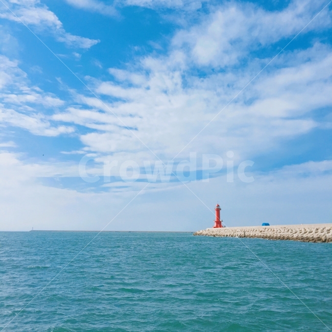 바다,등대,자연,방파제,빨간등대,푸른이미지,풍경,자연,풍경,nature,landscape,등대,lighthouse,architecture,건축물,building,건물,tower,탑