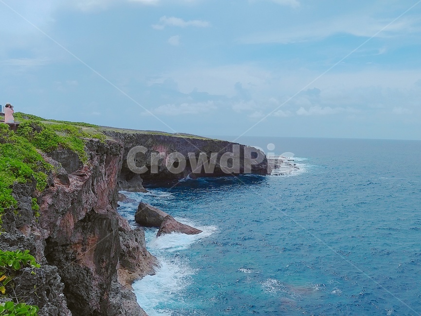 섬,절벽,바다,사이판,해안,풍경,자연,saipan,버드아일랜드,암석,파란,하늘,구름,나무,경치,아름다운,해안절벽,관광지,푸른바다,nature,landscape,birdisland