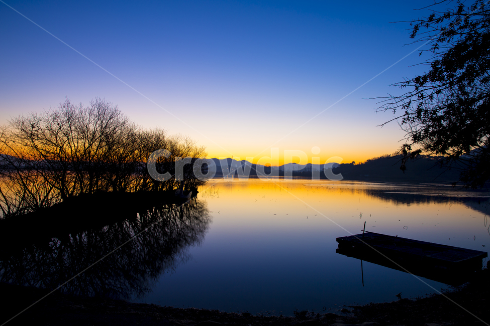 여명,노을,호수,고요,nature,lake,주남저수지,나룻배,자연,풍경,nature,landscape,water,물,outdoors,옥외