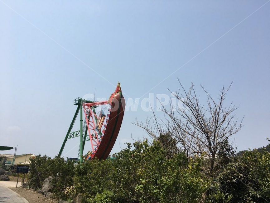 바이킹,놀이기구,제주도,용머리해안,jeju,제주