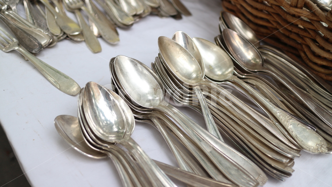 수저,스푼,식기도구,빈티지,spoon,모음,콜렉션