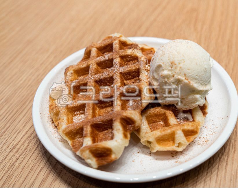와플,아이스크림,와플아이스크림,간식,브런치,waffle