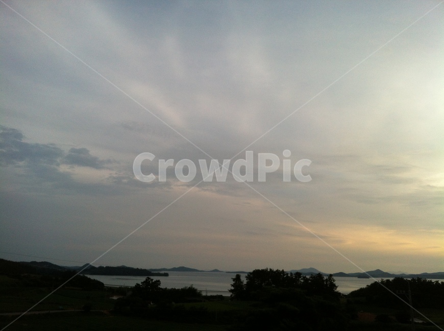 석양,일몰,하늘,저녁,구름,풍경,자연,풍경,nature,landscape,outdoors,옥외