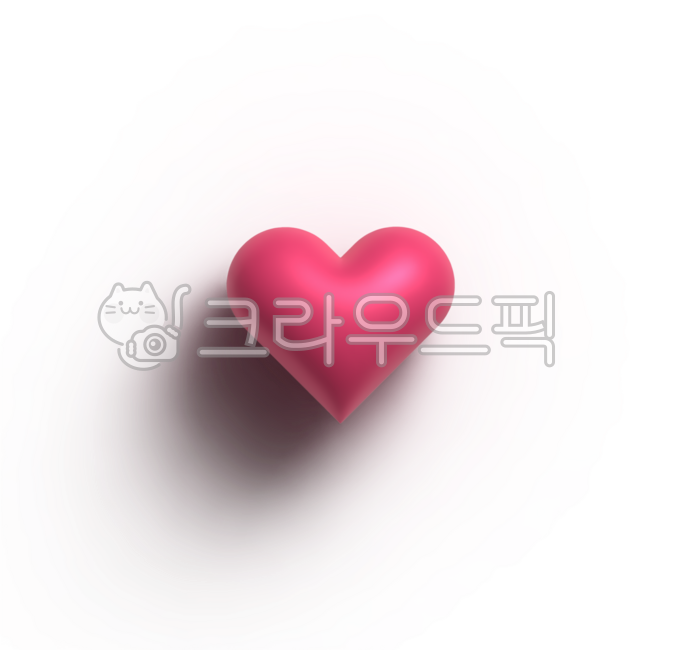 입체하트,볼록하트,하트,핑크하트,하트모양,하트3d