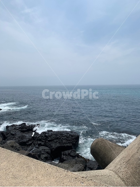 바다,방파제,자연,풍경,blue,ocean,파도,섬