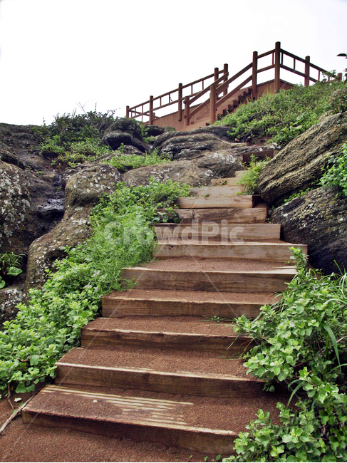 산방연대,올레10코스,올레,서귀포시,제주,산방산,목책,올레길,자연,풍경,nature,landscape,slate,슬레이트,staircase,계단,outdoors,옥외