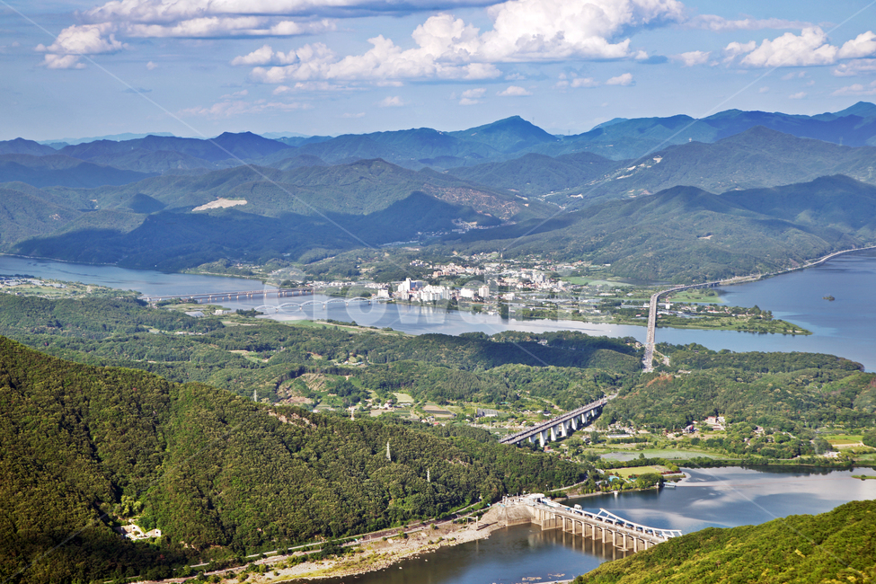 양수리,예빈산,팔당댐,한강,정암산,남한강,용담대교,자연,풍경,nature,landscape,한국자연풍경,한국자연경관,korea nature landscape,outdoors,옥외,scenery,경치,aerial view,조감도