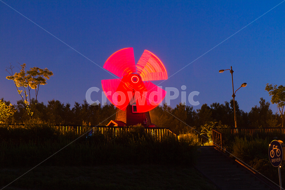 야경,자연,밤,조명,nature,architecture,windmill,갑천,풍차,야경,밤,풍경,nightscape,night,landscape