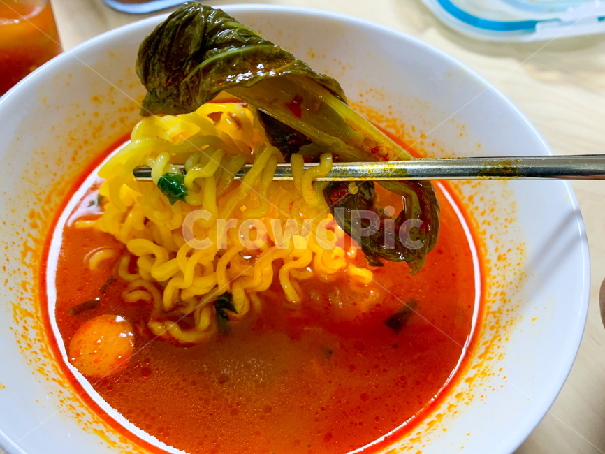 라면,갓김치,noodle,면요리,식사,food,음식,요리,dish