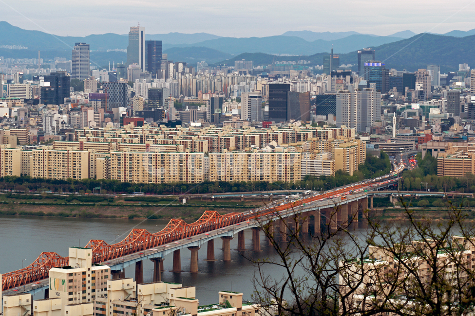 매봉산,서울도심,도심풍경,한강,한강다리,아파트촌,동호대교,강남,도시,풍경,city,landscape,한국도시풍경,한국도시경관,korea cityscape