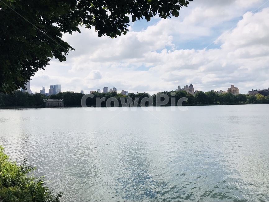 뉴욕,센트럴파크,강,강물,공원,newyork,centralpark,river,park,하늘,구름,나무,sky,cloud,tree