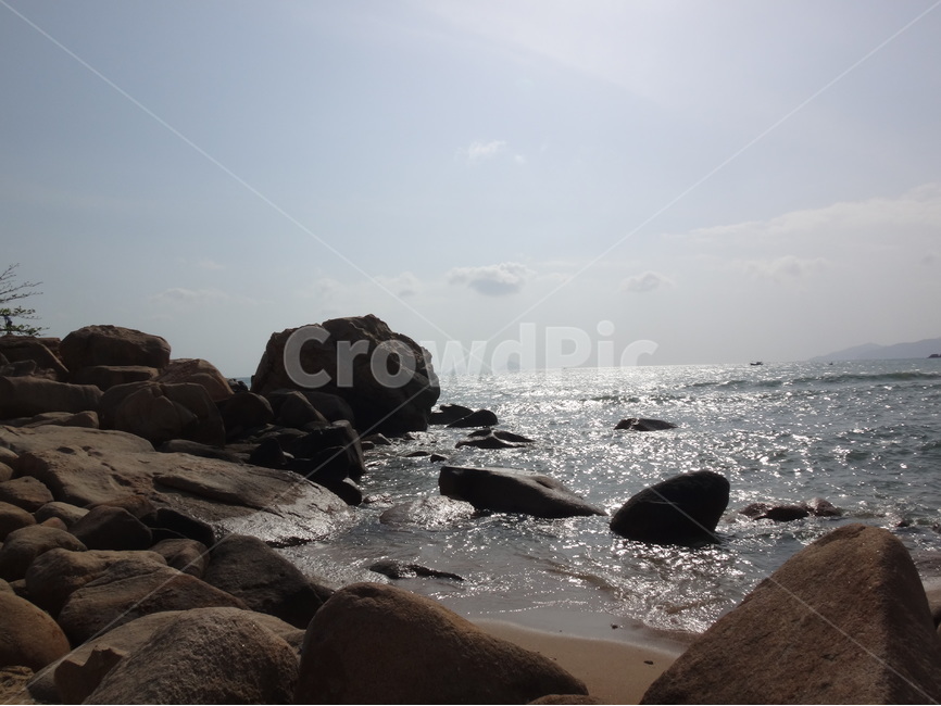 베트남,나트랑,혼쫑곶,바위,바다,자연,풍경,nature,landscape,promontory,곶,outdoors,옥외,water,물,ocean,대양,sea