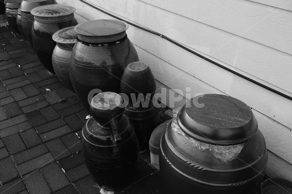 장독대,장독,항아리,겨울,탕약기,한국전통,한국문화,korean traditional,korean culture,흑백,모노톤,monochrome,black and white