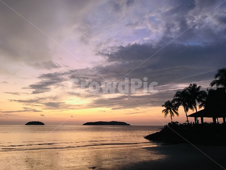석양,노을,일몰,코타키나발루,선셋,자연,풍경,nature,landscape,summer,여름