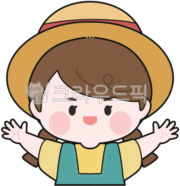 식목일일러스트,만세일러스트,식목일,자연보호,농부,원예,농사,농부모자,어린이,농부캐릭터,귀여운농부,귀여운,환경보호,식물,나무심기,텃밭,생태계,친환경,밀짚모자,밀집모자,모자,빼꼼,만세,만세하는,발표,손을든