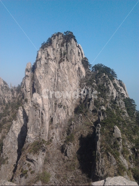 중국,황산,봉우리,하늘,나무,자연,풍경,nature,landscape,cliff,낭떠러지,outdoors,옥외