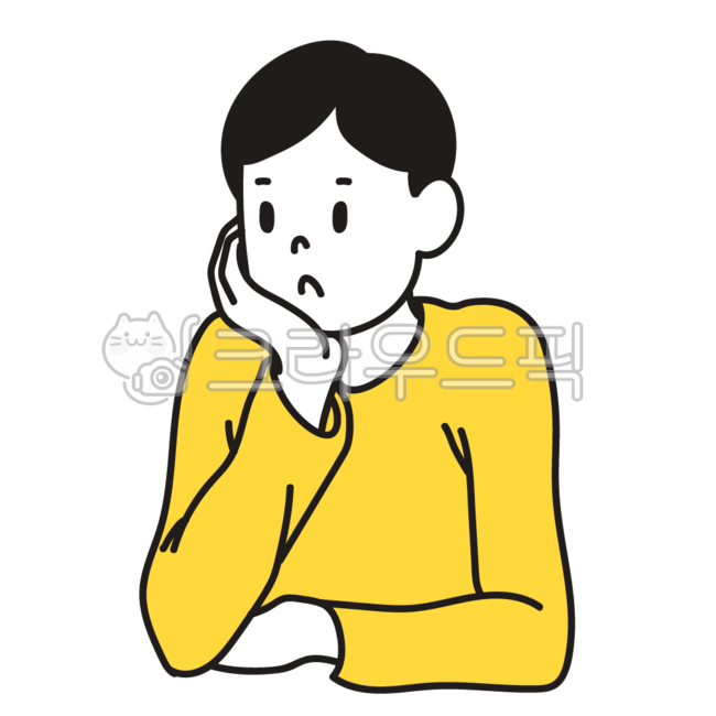 걱정,근심,괴로움,걱정하는남자그림,남성,그림,일러스트,png,외로움,힘든