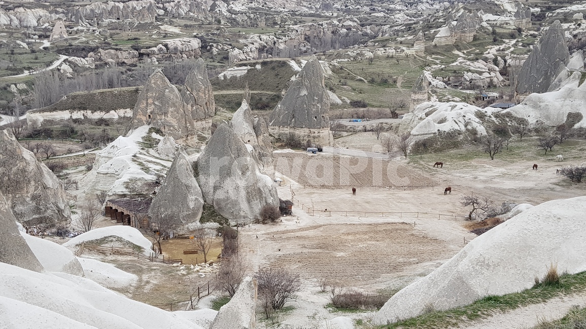 scenery,풍경,outdoors,landscape,경치,nature,turkey,cappadocia,터키,카파도키아,버섯모양,스머프마을